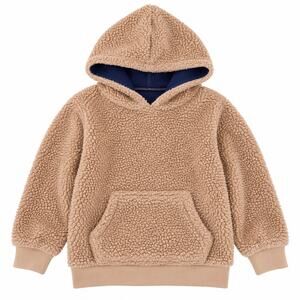 Mini Boden Kids Teddy Fleece Hoodie Jumper 4-5Y
